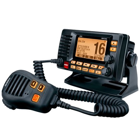 UNIDEN UM725 Fixed Mount Marine VHF Radio - Black UM725BK